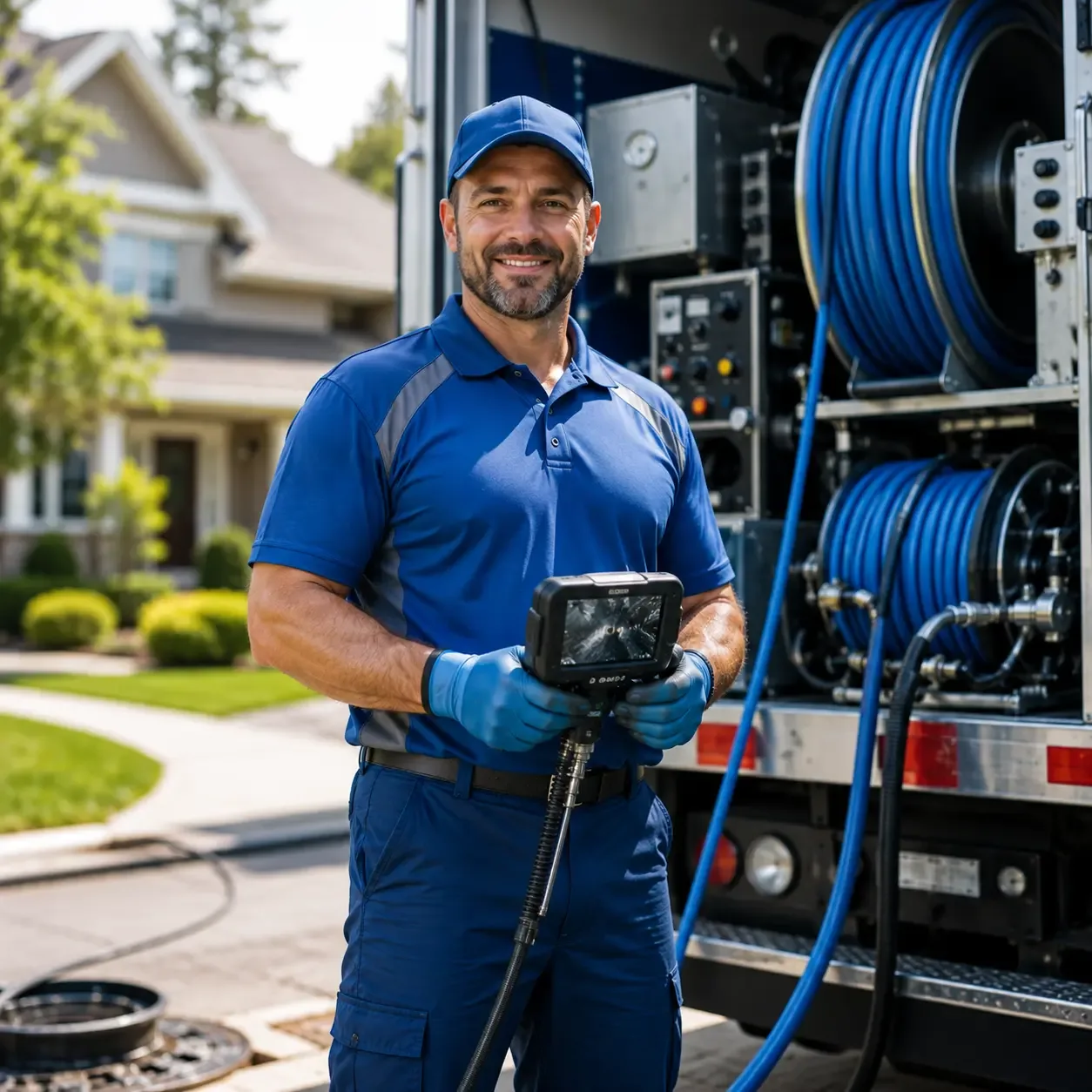 Local outdoor drain cleaning specialists in Lawn, PA